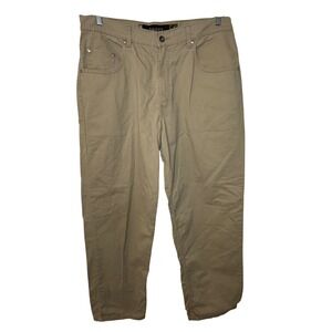 Vintage Y2K Levi's Baggy Silver Tab Khaki Tan Jeans Men's Size W36 L32